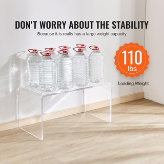 Tavolino da Salotto in Acrilico Trasparente Tavoli