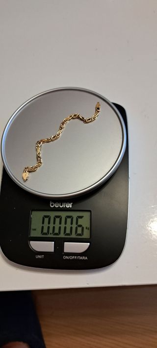 Pulsera de oro 18k