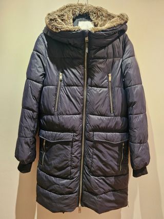 Plumífero azul Pull&Bear talla L