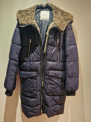 Plumífero azul Pull&Bear talla L