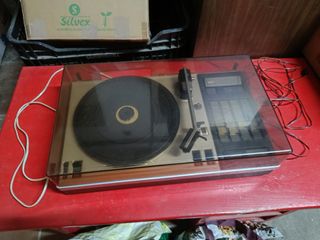 Tocadiscos Philips 827 Plata/Negro