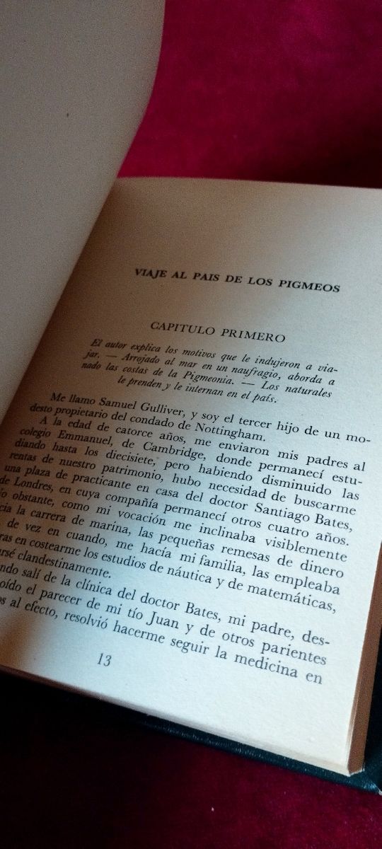 Los viajes de Gulliver.