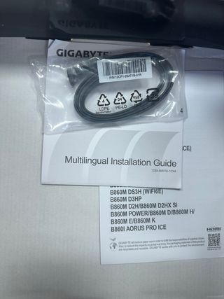 GIGABYTE B860M Eagle Placa Base - CPUs #105573