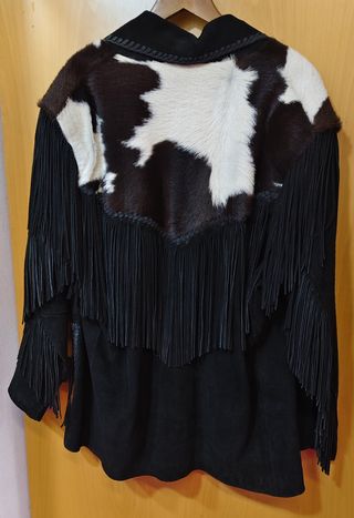 Chaqueta Indian Motorcycle Flecos Piel Toro XL