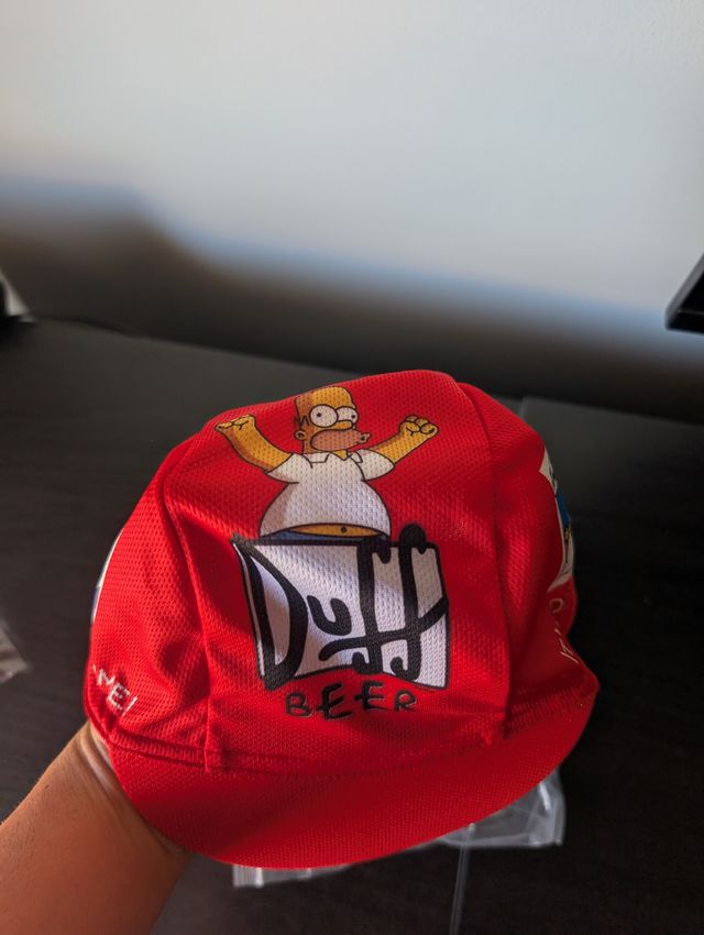 Gorra Ciclismo Duff Beer Simpsons