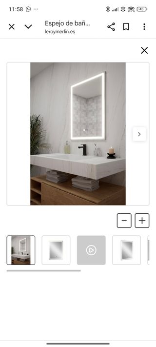 Espejo Slim 60x80