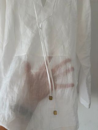 Túnica Michael Kors Blanca Talla XS