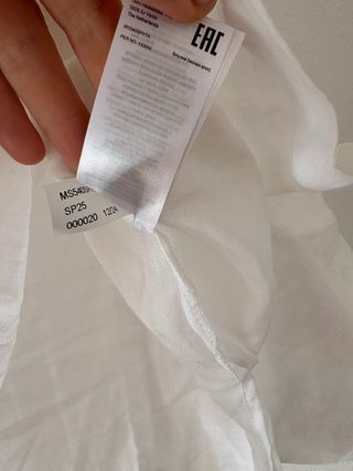 Túnica Michael Kors Blanca Talla XS