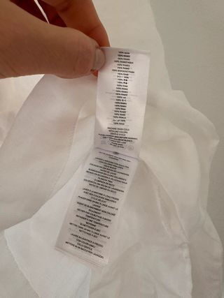 Túnica Michael Kors Blanca Talla XS