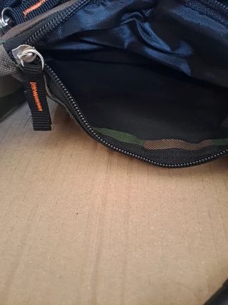 Marsupio mimetico 5 tasche zip cintura regolabile