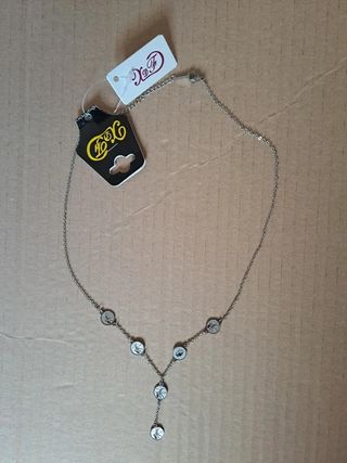 Collana vintage bigiotteria monete Lire