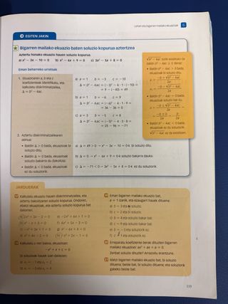 MATEMATIKA AKADEMIKOA EBATZI SAILA 3 DBH EGITEN...