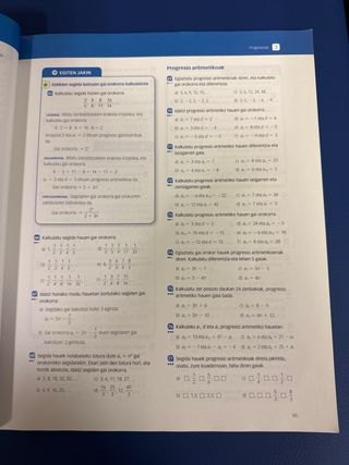 MATEMATIKA AKADEMIKOA EBATZI SAILA 3 DBH EGITEN...