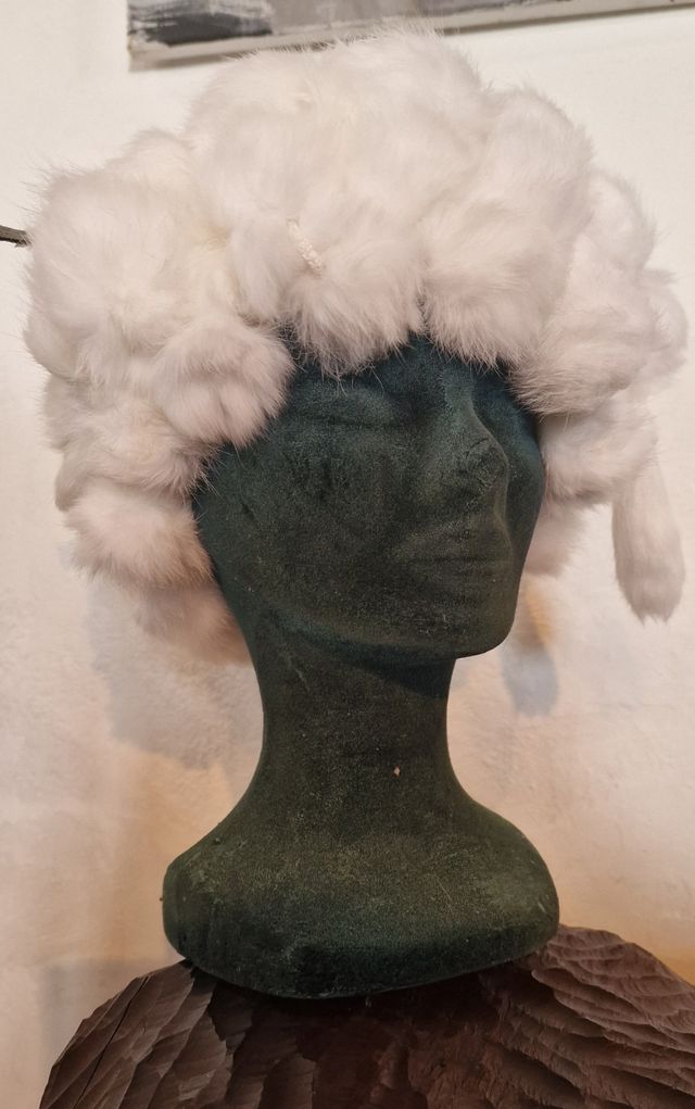 Estola Passigatti 100% Conejo Blanca