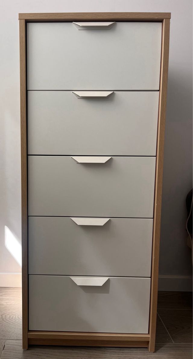 Cajonera 5 cajones madera