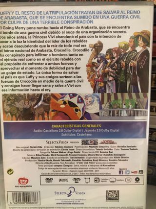One Piece DVD - La Princesa del Desierto
