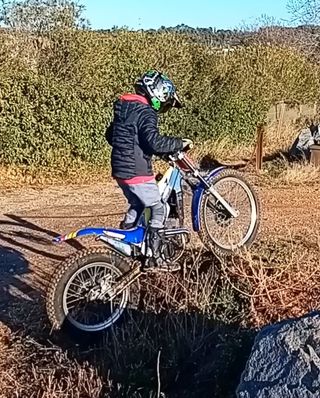 Moto de trial infantil 49cc