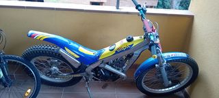 Moto de trial infantil 49cc