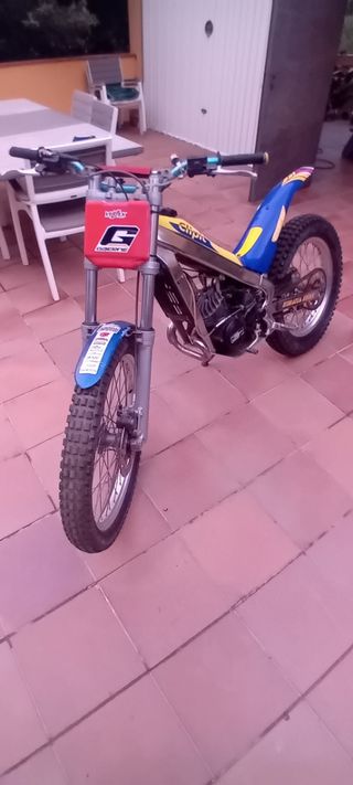Moto de trial infantil 49cc