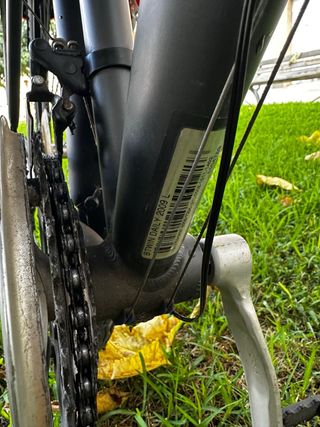 Bicicleta con sillita para niño