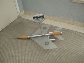 Lámpara infantil avión