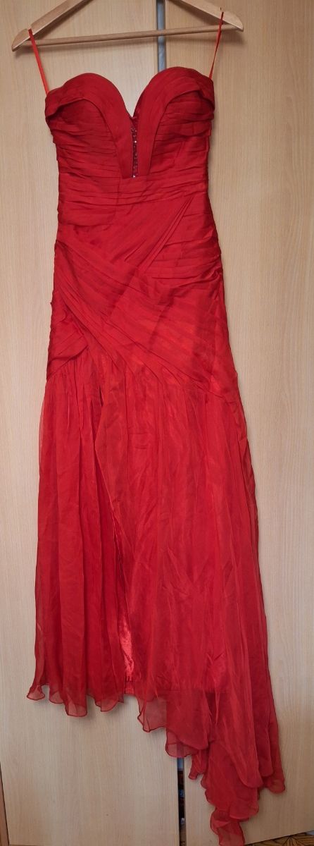 Vestido de fiesta rojo