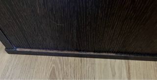 Mueble zapatero madera wengé