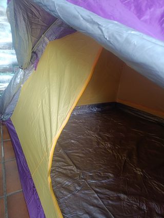 2 Tienda campaña, 2 sacos dormir y 2 esterillas