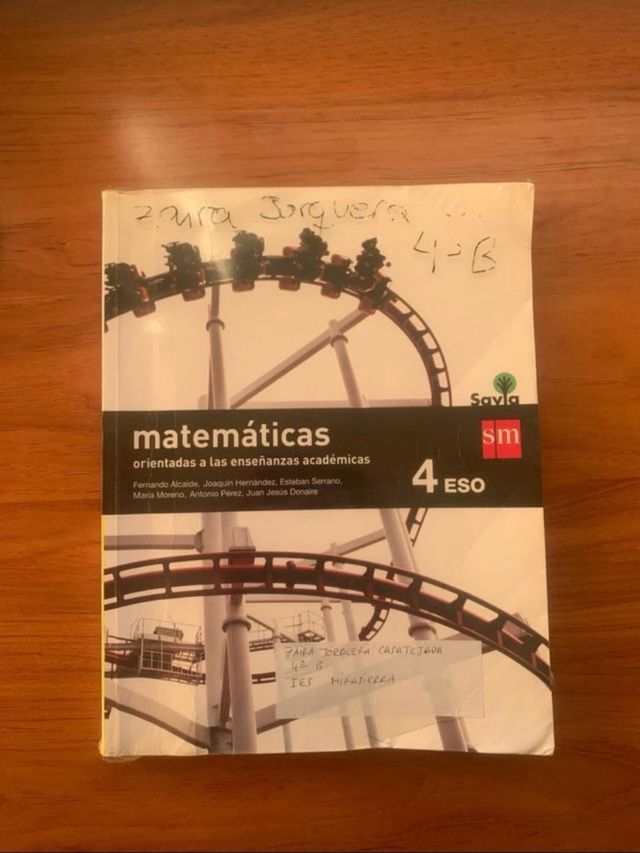 Matemáticas orientadas a las enseñanzas académi...