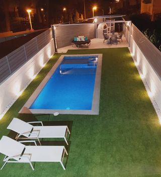 Césped artificial reciclado