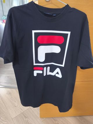 Camiseta Fila Negra