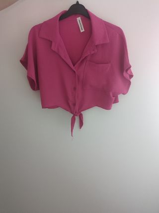 Top rosa talla M
