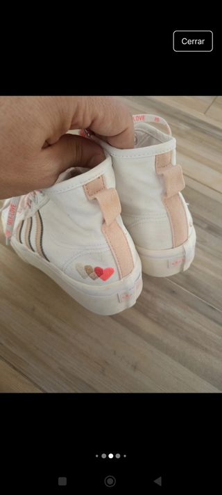 Zapatillas Adidas Blancas Talla 37.5