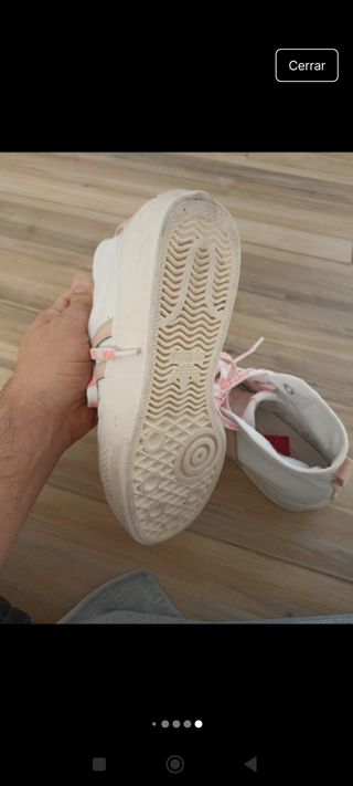 Zapatillas Adidas Blancas Talla 37.5