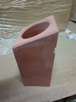 Gárgola desagüe terraza terracota