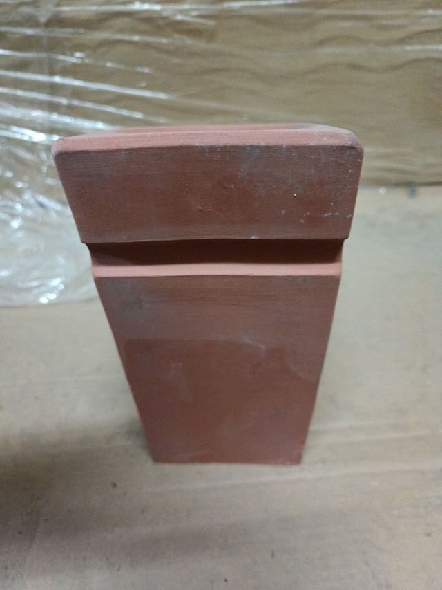 Gárgola desagüe terraza terracota