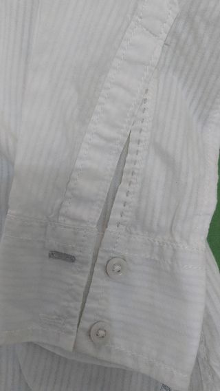 Camicia bianca Esprit tg 38 XS plissettata