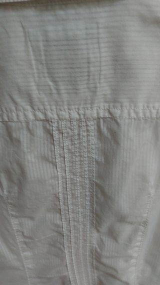 Camicia bianca Esprit tg 38 XS plissettata