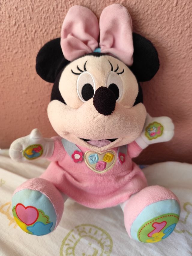 Peluche Minnie Mouse Clementoni Rosa