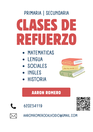 Clases de refuerzo