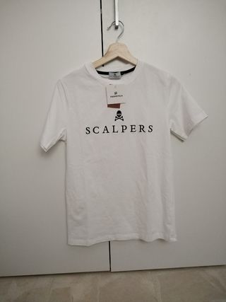 Camiseta Scalpers Blanca