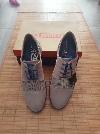 Zapatos Martinelli Hombre Grises