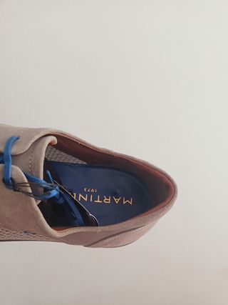 Zapatos Martinelli Hombre Grises