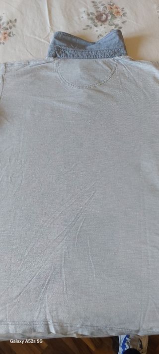 Maglia Polo Columbia Grigia Uomo