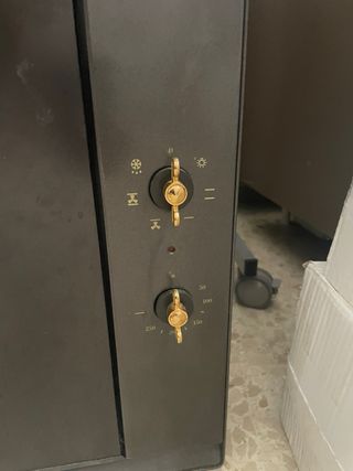 Horno SMEG color grafito y campana 