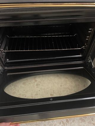 Horno SMEG color grafito y campana 