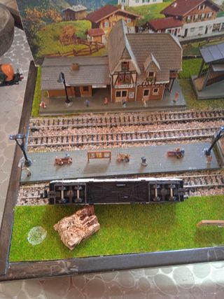 Vagón mercancías Trix N 4 ejes