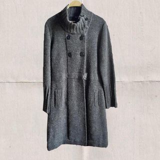 Cocorita cappotto lana Made in Italy grigio