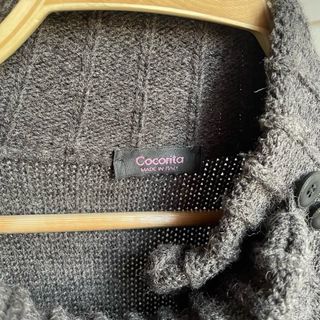 Cocorita cappotto lana Made in Italy grigio