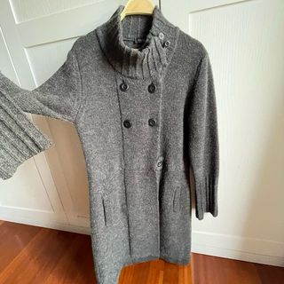 Cocorita cappotto lana Made in Italy grigio